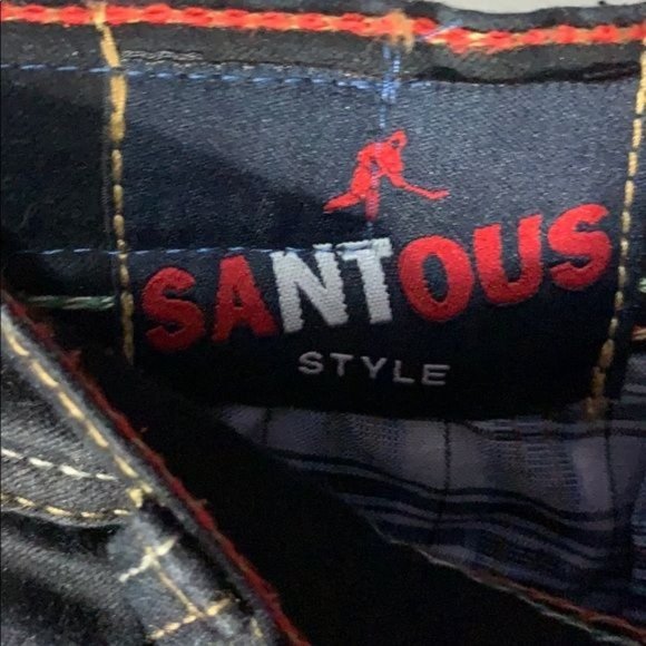 Internation Jeans Santous Style Jeans Size 36 Button Fly Inseam 26 Short - Picture 6 of 11